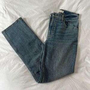 Abercrombie Straight High Rise Jeans size 26